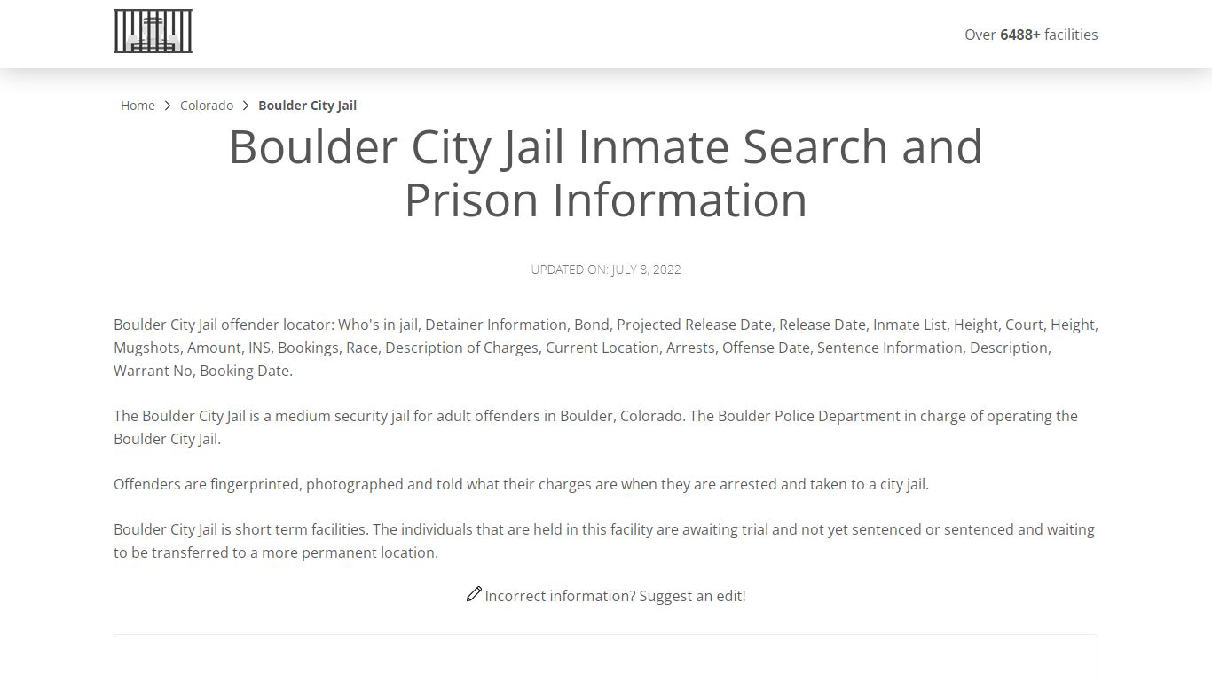 Boulder City Jail Inmate Search, Visitation, Phone no ...